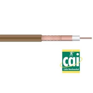 CAR100 250 - Approved Coaxial Cable 250m  Brown